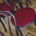 krzesła OldGrafit-Burgund - 
