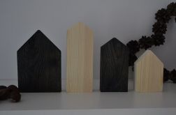 Drewniane domki zestaw IV
