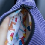 Fioletowa mała nerka dziecięca - 