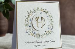 Ręcznie robione zaproszenia komunijne, 55E