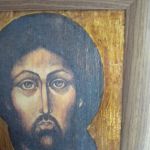 ikona -Jezus - widok z prawej strony ikony
