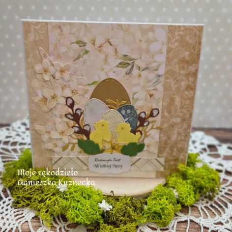 Kartka Wielkanoc - "Pisanki"