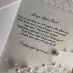 Kartka ślubna z kopertą - 