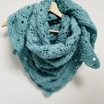 Ciepła chusta szydełkowa Sis wełna ręcznie robiona - ciepła chusta