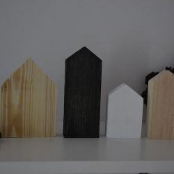 Drewniane domki zestaw III