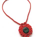 naszyjnik czerwony - 