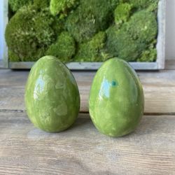 Jajko ceramiczne zielone