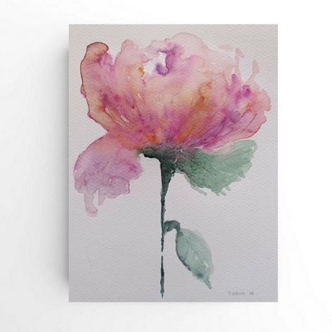 Mak-akwarela formatu 24/18 cm 