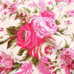 Tkanina bawełna - cygańskie róże - Bawełna kwiaty