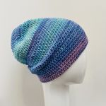 Czapka przejściowa cienka beanie smerf bawełna 39 - cienka czapka