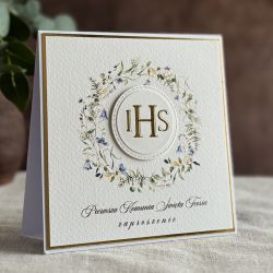 Ręcznie robione zaproszenia komunijne, 55