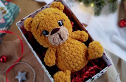 Pluszowy miś w pudełku prezentowym, Miś na prezent, Prezent dla dziewczynki