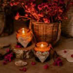 WALENTYNKOWY ZESTAW ŚWIEC SOJOWYCH NA PREZENT - zestaw świec sojowych walentynki róża