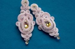 Kolczyki sutasz Jasno różowe SWAROVSKI