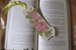 Róża - zakłądka do książki