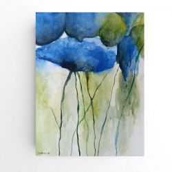 Kwiaty 2-akwarela formatu 24/18 cm 