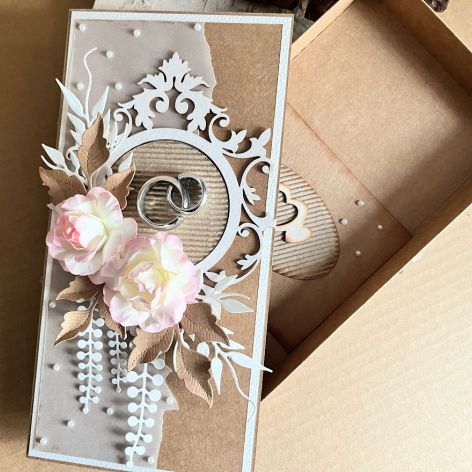 099,Kartka na ślub w eco z obrączkami