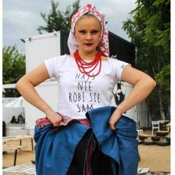 T-shirt Hajs Nie Robi Się Sam 