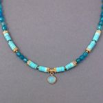 Naszyjnik z agatów. - Naszyjnik z agatów.