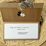 012,kartka na ślub do koperty z puzzlami. - 012,kartka na ślub do koperty z puzzlami.