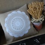 Lniana poszewka "Prowansalski szyk" - 