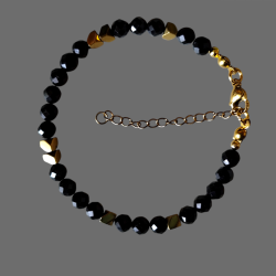 Bransoletka ochronna z Czarnego Turmalinu 