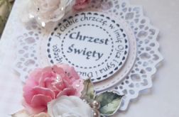 Kartka na Chrzest dla dziewczynki w pudełku