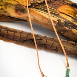 Naszyjnik handmade z jaspisem
