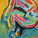 obraz akt  kobieta - 