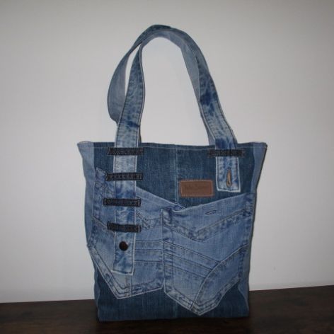 17 Torba jeansowa dżinsowa 