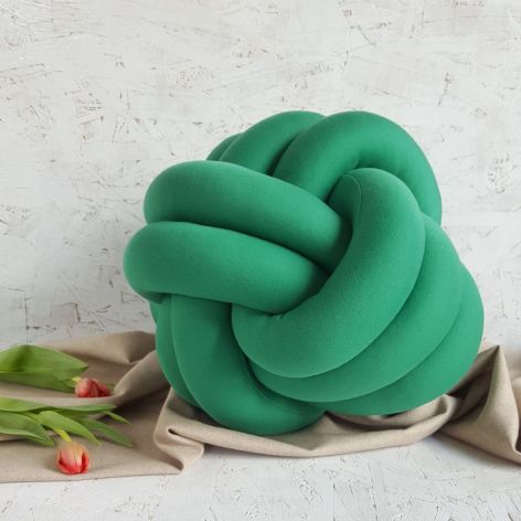 Poduszka piłka zielona