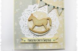 Kartka na Chrzest dla chłopca