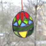 Jajo dekor wiszące 04 - dekor pisanka