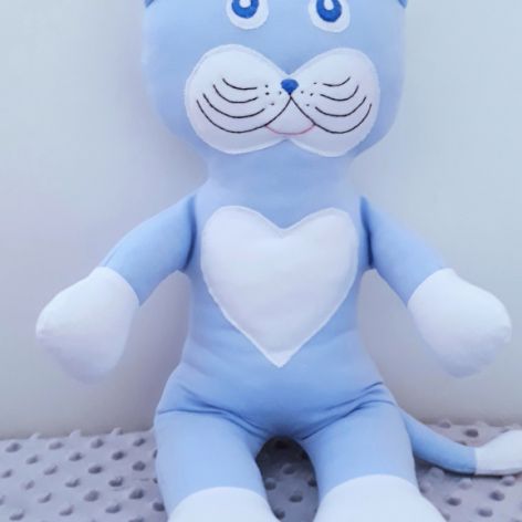 Blue kotek przytulanka,maskotka 50 cm.