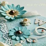 Kopertówka z okazji ślubu-  'lazurowe wybrzeże'' - 