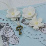 Kopertówka z okazji ślubu ' w błękitach'  - 