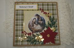 Kartka na Boże Narodzenie religijna 18