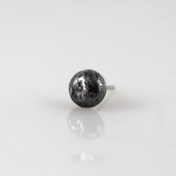 Kamyk - srebrny kolczyk - sztyft mały (2308-02)