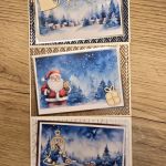 Zestaw 3 kartek na Bożenarodzenie nr 2 - 