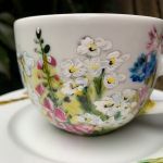 Porcelanowa filiżanka Letnie kwiaty 2 - 