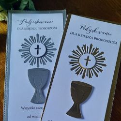 Podziękowanie dla Księdza Komunia PK250504