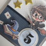 Kartka urodzinowa ręcznie robiona Harry Potter  - Kartka urodzinowa Harry Potter_2
