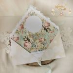 Kartka ślubna kopertówka "Bon Voyage2" GOTOWA - 