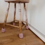 Podkładki pod krzesła ,pokrowce,osłonki na nogi okrągłe,4szt.. - 