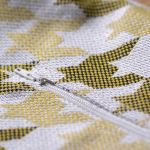 Miodowa boho bag w pepitkę - 