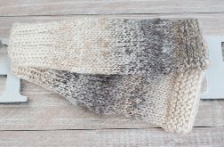 Mitenki z wełną Beże i Brązy