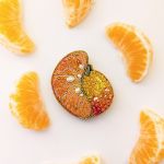 Broszka Mandarin - 