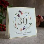 Kartka na 30 urodziny z personalizacją, BH 70 - Kartka na 30 urodziny