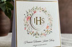 Ręcznie robione zaproszenia komunijne, 48C