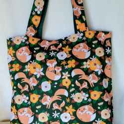 Torba na zakupy: jesienne liski